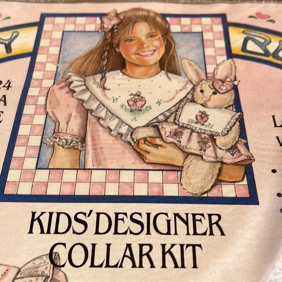 1988 Honey Bunny Kids Designer Collar‎ Kit Daisy Kingdom Ballerina Rose 5024 NEW - Picture 8 of 8